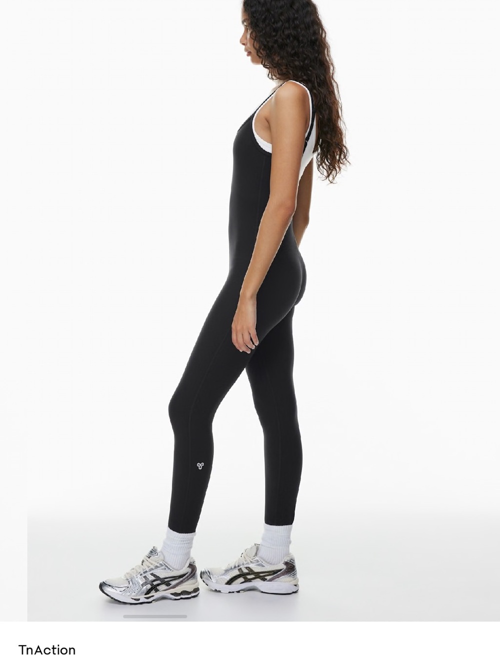 Aritzia Navy Slim Tank Jumpsuit - Picture 2 of 4